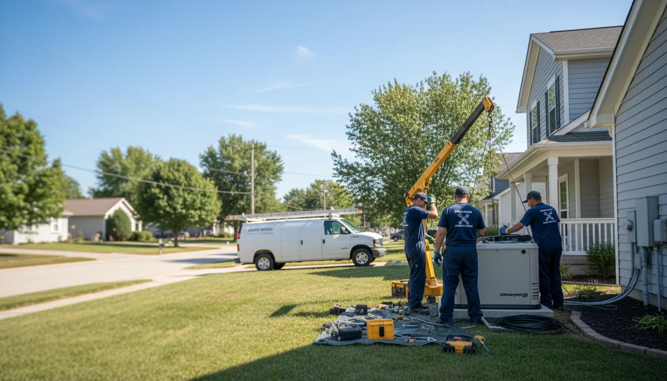 Generator Installation in Stetsonville, WI near me